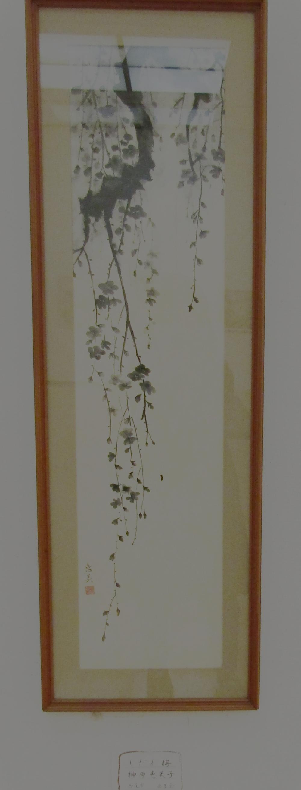 しだれ梅　榊原恵美子さん